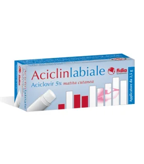 Aciclinlabiale*matita 2,5g 5%