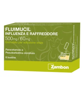 Fluimucil Influenza Raffreddore 8 Bustine