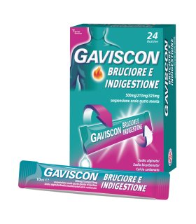 Gaviscon Bruciore E Indigestione 24 bustine