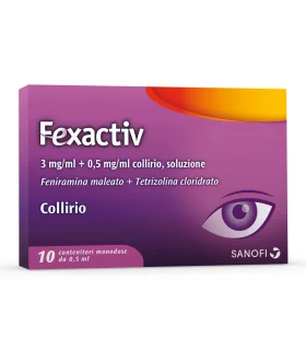 Fexactiv Collirio Monodose 10 Flaconcini 0,5 ml