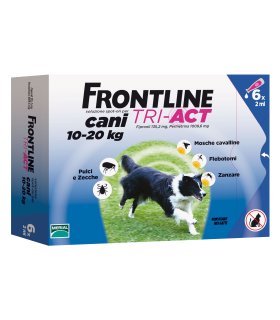 FRONTLINE Tri-Act 6 Pipette 2ml Cani 10-20 Kg