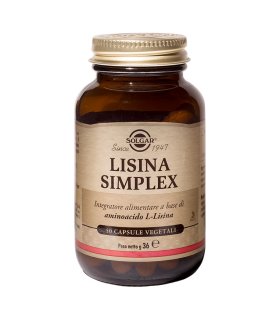 LISINA SIMPLEX 50 Capsule SOLGAR