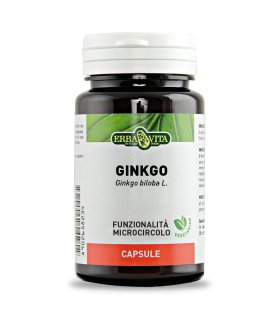 GINKGO BILOBA 60 Capsule Monoplanta 350 mg Integratore Alimentare ErbaVita