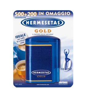 Hermesetas Gold 500 + 200 compresse