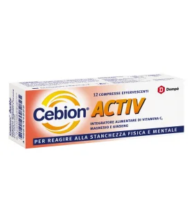 CEBION Activ 12 Compresse Effervescenti 4g