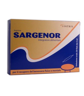 SARGENOR 20 Fiale 5 ml