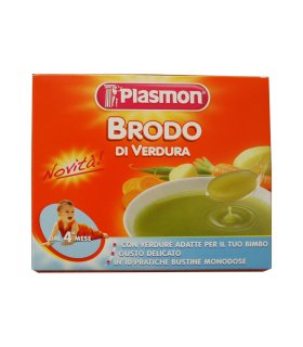 PLASMON Brodo Liquido 4x125ml