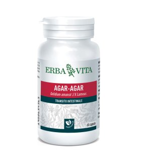 AGAR AGAR 60 Capsule 500 mg ErbaVita