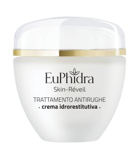 Euphidra Skin Réveil Crema Viso Antirughe - Crema idrorestitutiva per pelli normali e secche - 40 ml