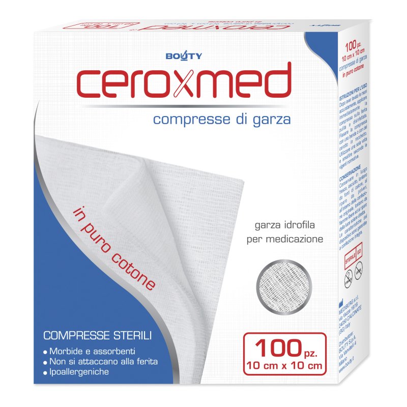 CEROXMED Compresse Garza 10x10 100pz