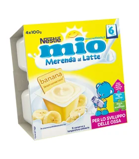 MIO Mer.Latte Banana 4x100g