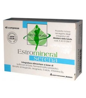 Estromineral Serena - Integratore per donne in menopausa - 40 compresse
