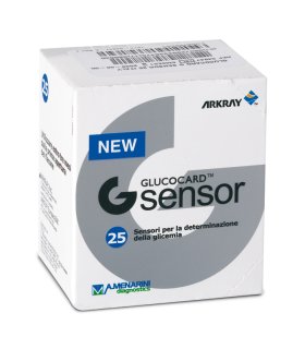 Glucocard G Sensor 25 Strisce per Glicemia