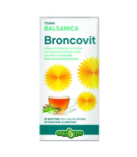 BRONCOVIT Tisana Balsamica 20 Bustine ErbaVita