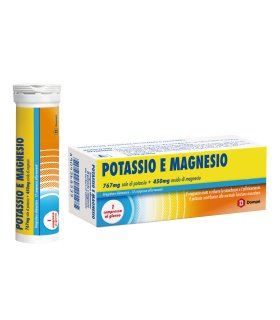 POTASSIO e MAGNESIO 12 Compresse Effervescenti Bracco