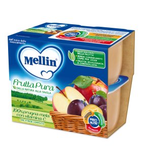 MELLIN Fr.Pura Prug/Mela4x100g
