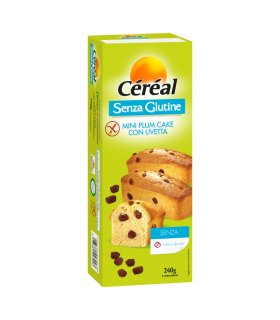 CEREAL PlumCake Uvetta S/G240g