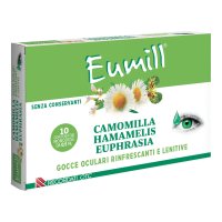 Eumill Gocce Oculari Camomilla Hamamelis Euphrasia 10 Flaconcini Monodose 0,5 ml Eumill Gocce Oculari Camomilla Hamamelis Euphrasia 10 Flaconcini Monodose 0,5 ml