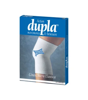 DUPLA Ginocch.Elast.Blu M