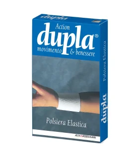 DUPLA Polsiera Elast.Bianca L