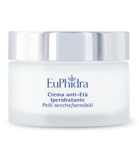 Euphidra Skin Progress System Crema Viso Antietà - Crema iperidratante per pelle secca e molto secca - 40ml