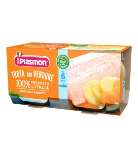 OMO PL.Trota-Verdure 2x80g