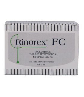 RINOREX FC 30 Flaconcini Soluzione Ipertonica 5ml