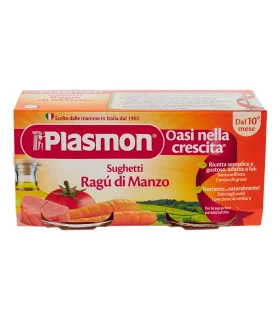 PLASMON Sugh.Ragu'Manzo 2x80g