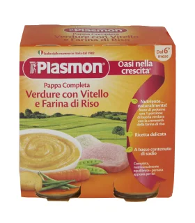 OMO PL.Pappa Vit/Verd.2x190g