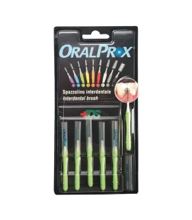 ORALPROX Scovolino 2 Verde 6 pezzi