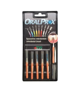 ORALPROX Scov.4 Arancione 6pz