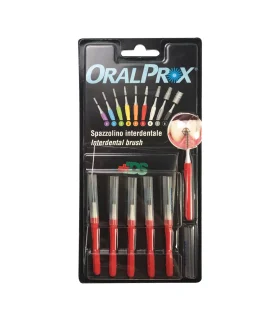 ORALPROX Scov.5 Rosso 6pz
