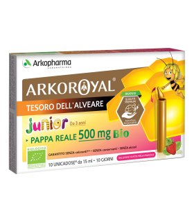 ARKOROYAL Pappa Reale Bio 500mg 10 Flaconcini