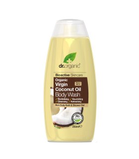 Dr Organic Olio di Cocco BagnoDoccia Shampoo 250 ml