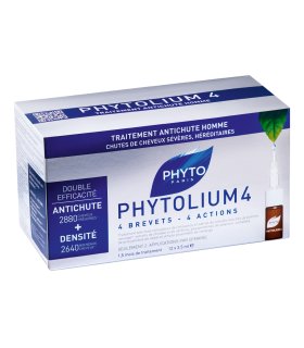 Phyto Phytolium 4 Trattamento Anticaduta Uomo 12 Fiale 3,5ml