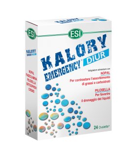 Kalory Emergency Diur - Integratore diuretico per perdere peso - 24 ovalette