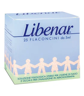 Libenar 25 flaconcini monodose soluzione fisiologica 5ml