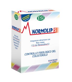 Normolip 5 - Integratore alimentare per il controllo del colesterolo - 60 capsule 