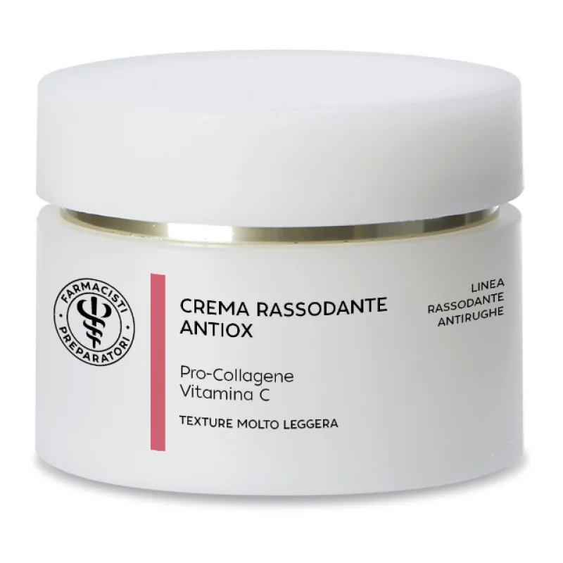 Crema Rassodante Antiox Pro-Collagene e Vitamina C Texture Leggera Laboratorio Farmacisti Preparatori 50ml Crema Rassodante Antiox Pro-Collagene e Vitamina C Texture Leggera Laboratorio Farmacisti Preparatori 50ml