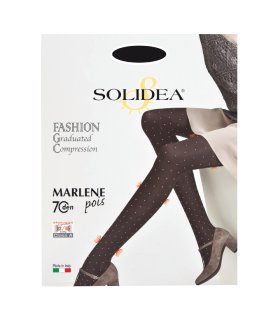 MARLENE Pois 70 Op.Nero 4-XL