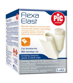 FLEXA ELAST Benda Bianca12x4,5