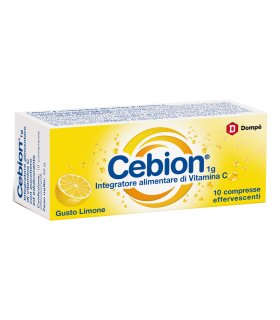 Cebion Effervescente Vitamina C Limone 10 compresse