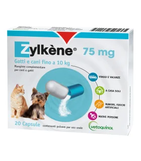 ZYLKENE Cani Gatti 20 Capsule 75 mg