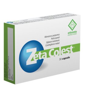 Zeta Colest - Integratore per il controllo del colesterolo - 30 capsule