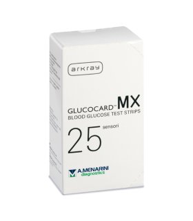 Glucocard Mx Blood Glucose 25 Strisce per Glicemia