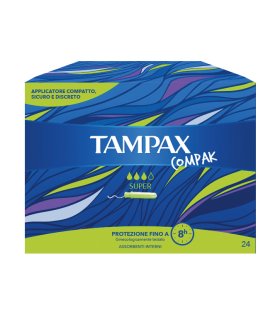 TAMPAX COMPAK Super 24 Tamp.