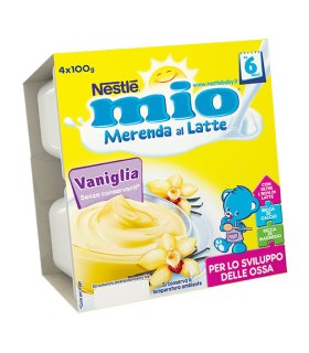 MIO Mer.Latte Vaniglia 4x100g