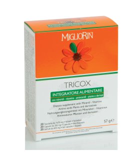 MIGLIORIN TRICOX 20 Tavolette + 20 Gellule + 20 Capsule