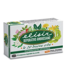 Elisir Depurativo Ambrosiano 20 compresse