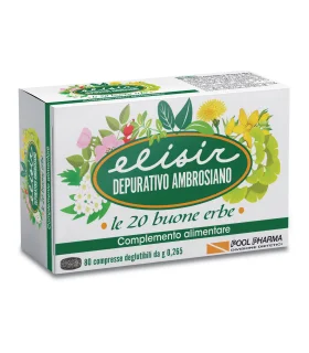 Elisir Depurativo Ambrosiano 80 compresse
